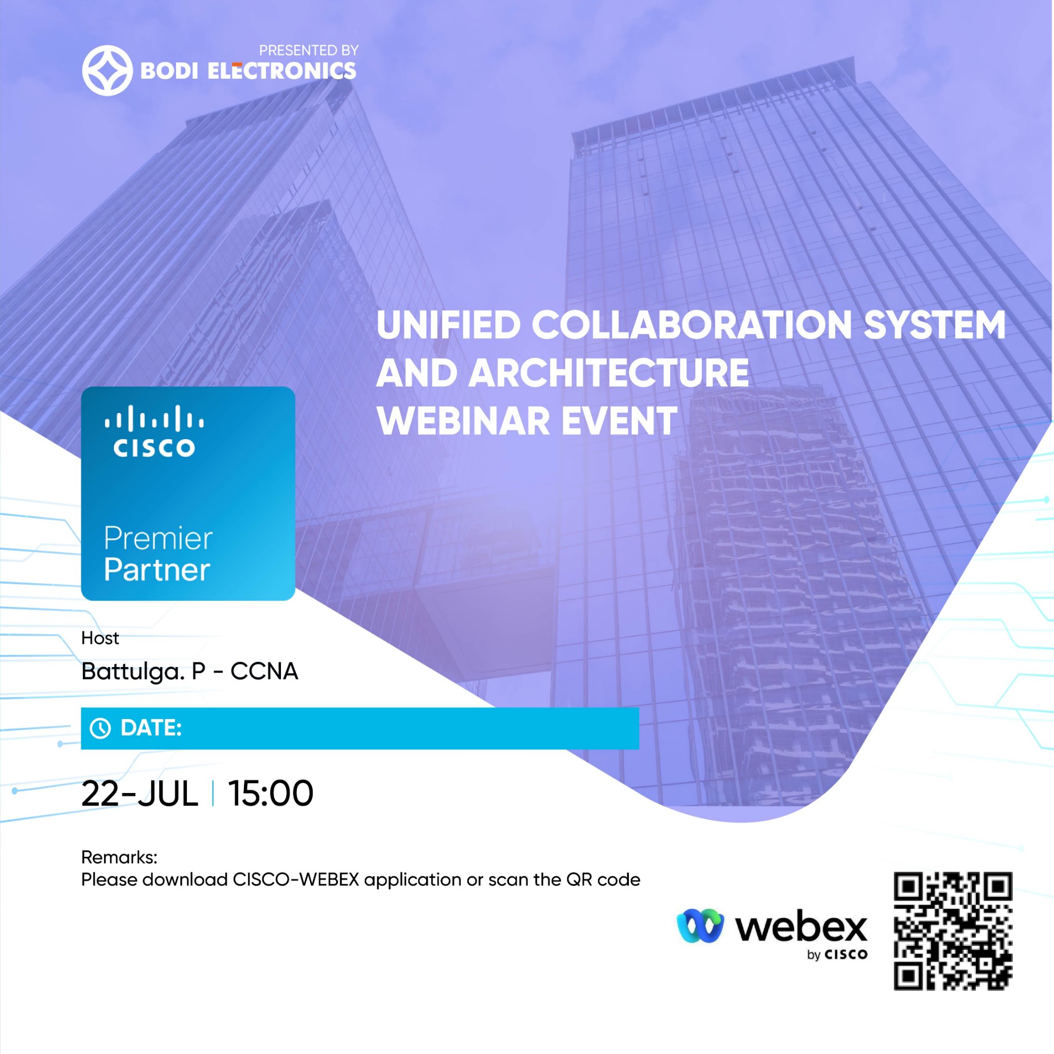 'Unified Collaboration System and Architecture'' вебинар эвент зохион байгуулагдах гэж байна.